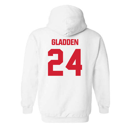 Maryland - NCAA Baseball : james gladden - Sports Shersey Hooded Sweatshirt-1