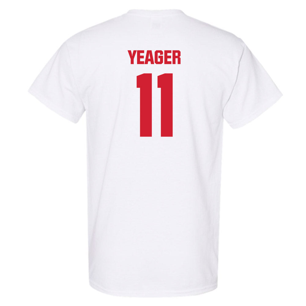 Maryland - NCAA Baseball : Jake Yeager - Sports Shersey T-Shirt-1
