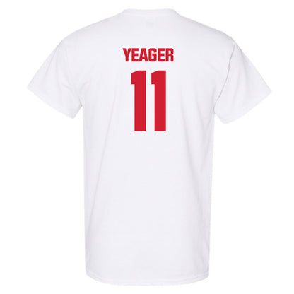 Maryland - NCAA Baseball : Jake Yeager - Sports Shersey T-Shirt-1