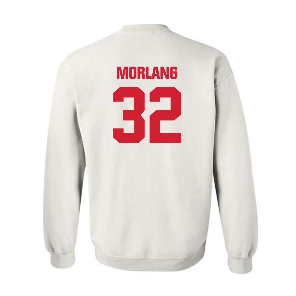 Maryland - NCAA Baseball : Nic Morlang - Sports Shersey Crewneck Sweatshirt-1