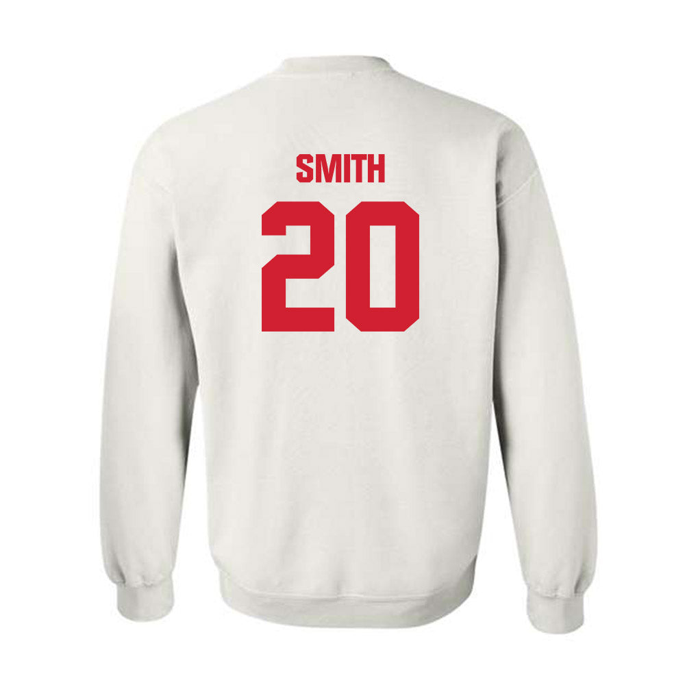 Maryland - NCAA Baseball : Evan Smith - Sports Shersey Crewneck Sweatshirt-1