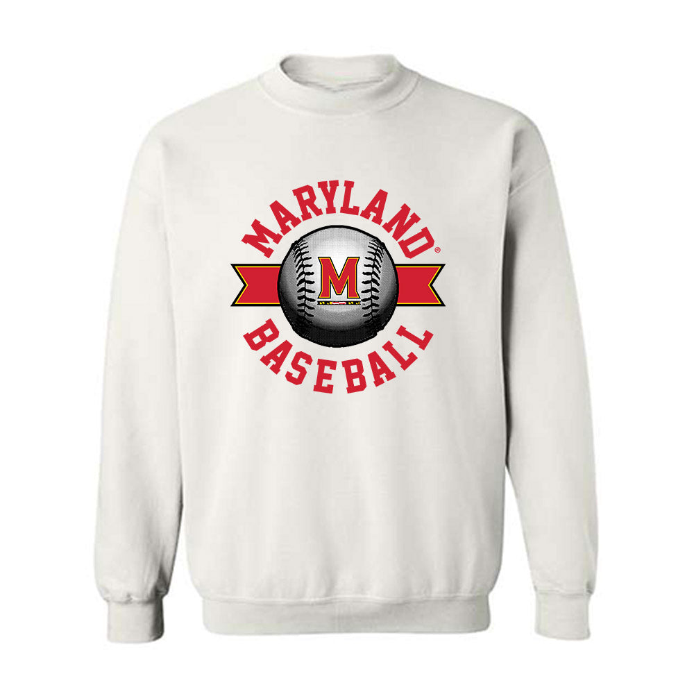 Maryland - NCAA Baseball : Sammy Berman - Sports Shersey Crewneck Sweatshirt-0