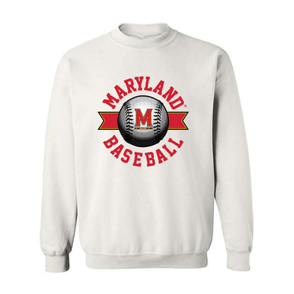 Maryland - NCAA Baseball : Sammy Berman - Sports Shersey Crewneck Sweatshirt-0