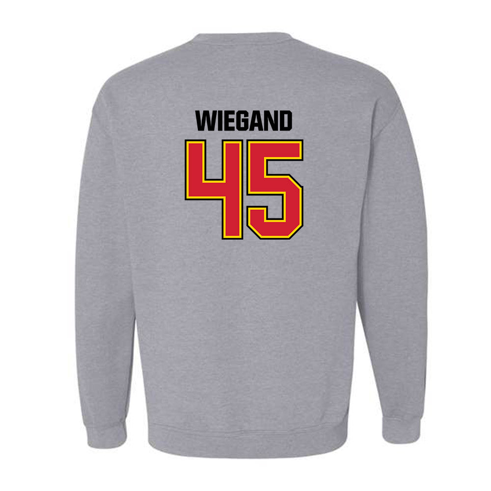 Maryland - NCAA Softball : Elisea Wiegand - Sports Shersey Crewneck Sweatshirt-1