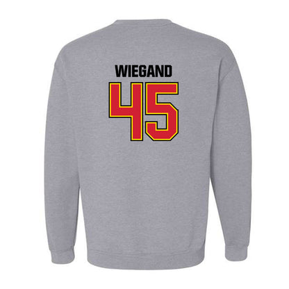 Maryland - NCAA Softball : Elisea Wiegand - Sports Shersey Crewneck Sweatshirt-1