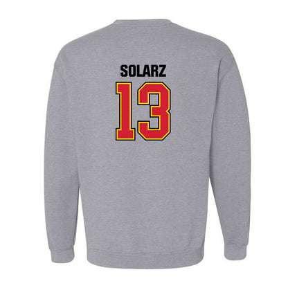 Maryland - NCAA Softball : Gracelyn Solarz - Sports Shersey Crewneck Sweatshirt-1