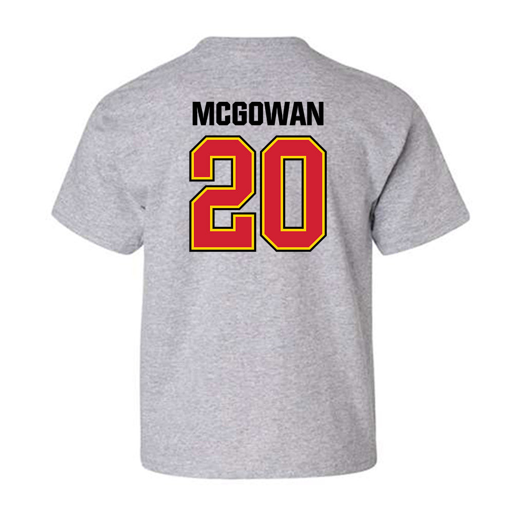 Maryland - NCAA Softball : Anna McGowan - Sports Shersey Youth T-Shirt-1