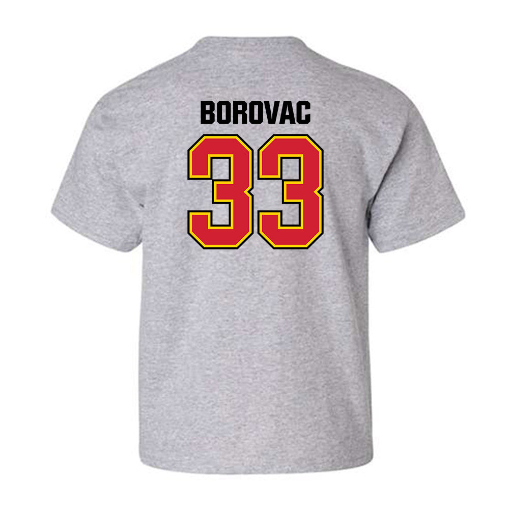 Maryland - NCAA Softball : Taylor Borovac - Sports Shersey Youth T-Shirt-1