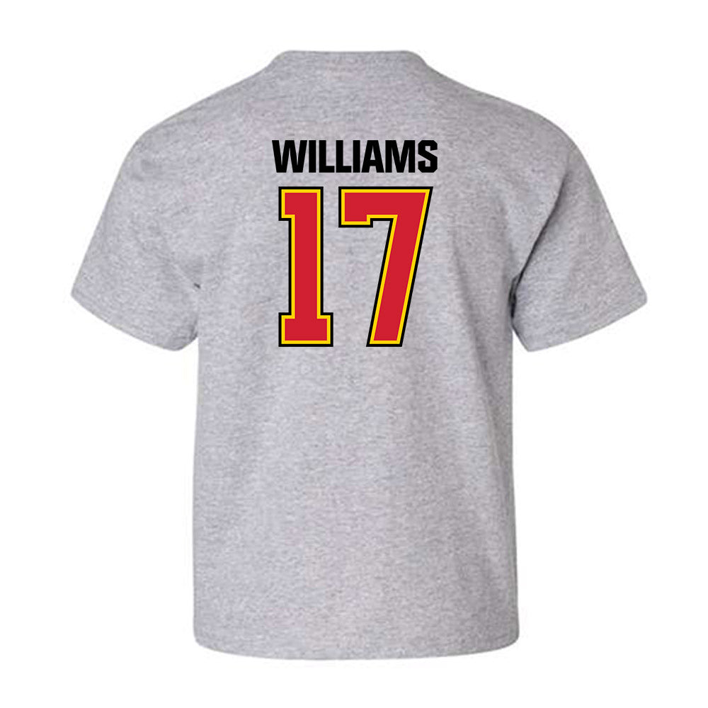 Maryland - NCAA Softball : Jaylee Williams - Sports Shersey Youth T-Shirt-1