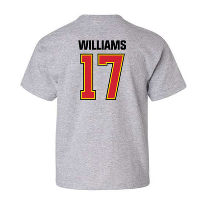 Maryland - NCAA Softball : Jaylee Williams - Sports Shersey Youth T-Shirt-1
