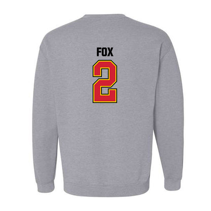 Maryland - NCAA Softball : Caroline Fox - Sports Shersey Crewneck Sweatshirt-1