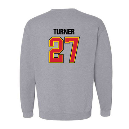 Maryland - NCAA Softball : Logan Turner - Sports Shersey Crewneck Sweatshirt-1