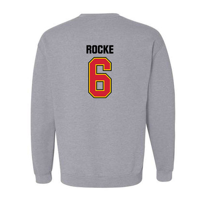 Maryland - NCAA Softball : Zayda Rocke - Sports Shersey Crewneck Sweatshirt-1
