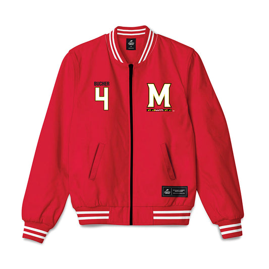 Maryland - NCAA Softball : Keira Bucher - Bomber Jacket-0