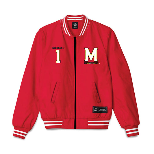 Maryland - NCAA Women's Field Hockey : Alyssa Klebasko - Bomber Jacket