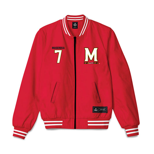 Maryland - NCAA Men's Soccer : Sadam Masereka - Bomber Jacket