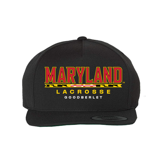 Maryland - NCAA Men's Lacrosse : Grady Goodberlet - Snapback Hat-0