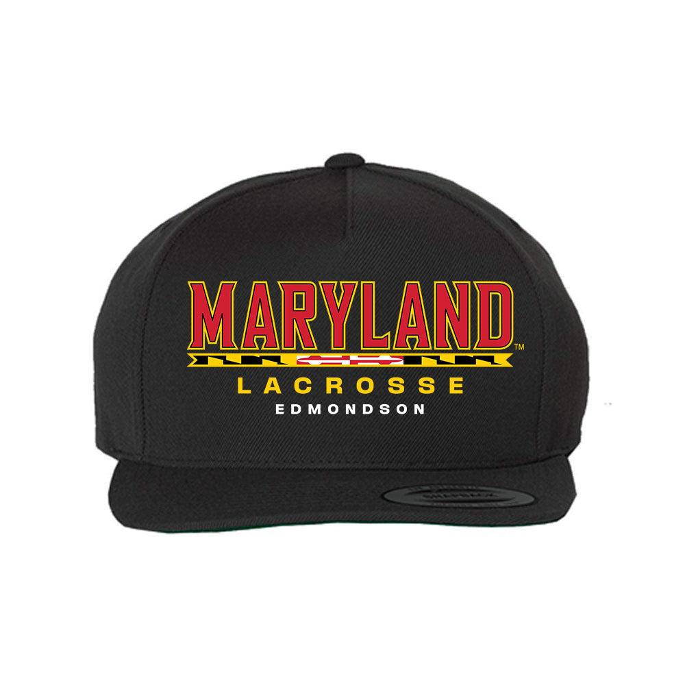 Maryland - NCAA Women's Lacrosse : Kori Edmondson - Snapback Hat-0
