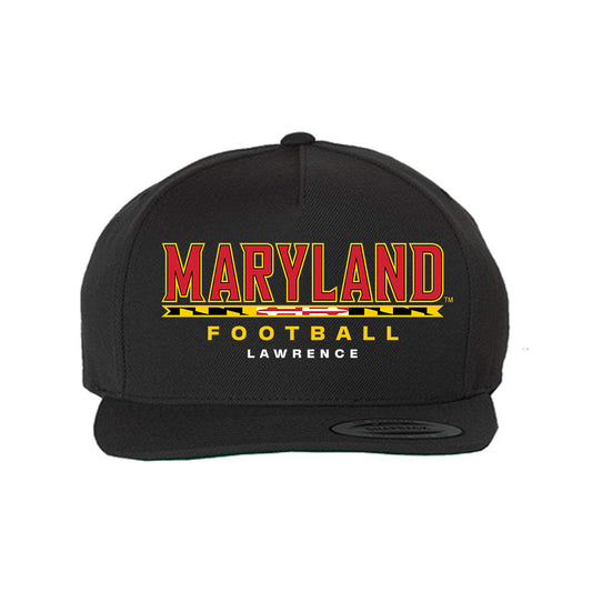 Maryland - NCAA Football : Max Lawrence - Snapback Hat-0