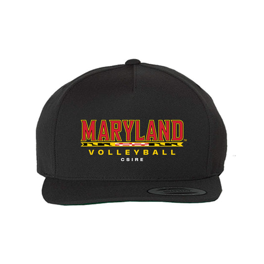 Maryland - NCAA Women's Volleyball : Sam Csire - Snapback Hat