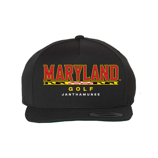 Maryland - NCAA Women's Golf : Surapa Janthamunee - Snapback Hat-0