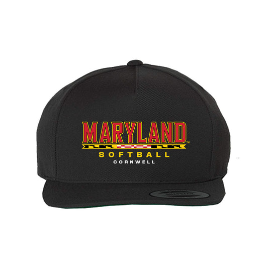 Maryland - NCAA Softball : Caitlyn Cornwell - Snapback Hat