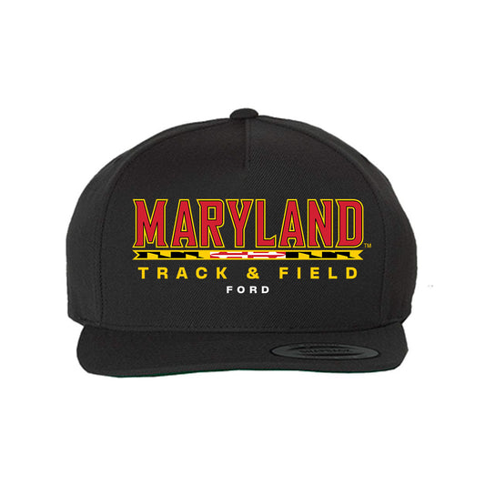 Maryland - NCAA Men's Track & Field : Samuel Ford - Snapback Hat-0