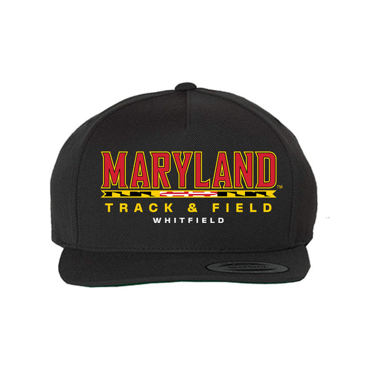 Maryland - NCAA Men's Track & Field : Sean Whitfield - Snapback Hat-0