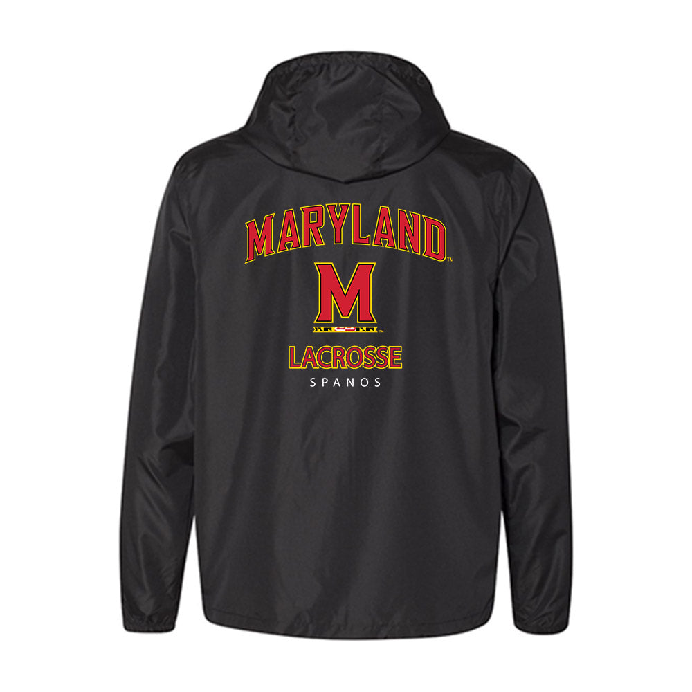 Maryland - NCAA Men's Lacrosse : Eric Spanos - Windbreaker-1
