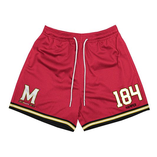 Maryland - NCAA Wrestling : Landon Hamper - Shorts-0