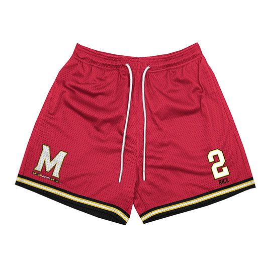 Maryland - NCAA Men's Basketball : Myles Rice - Shorts-0