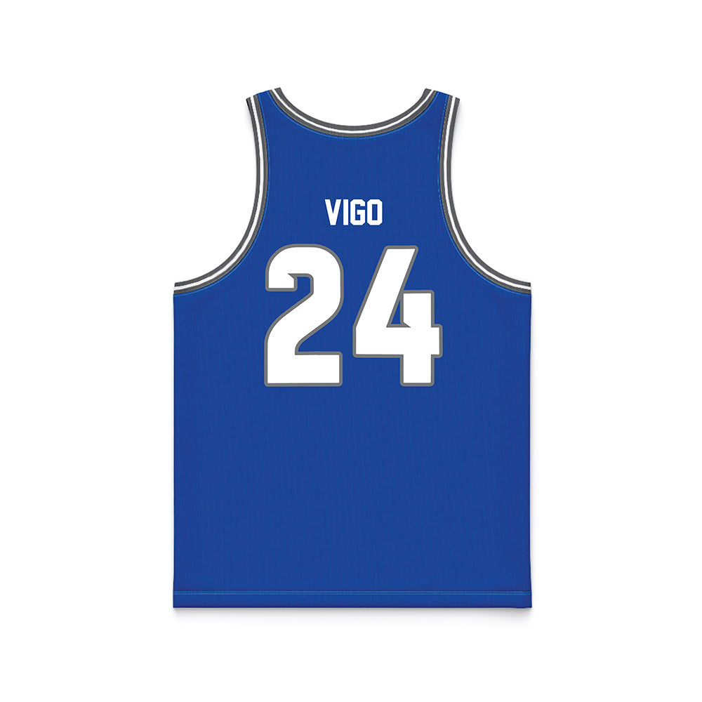 Buffalo - NCAA Men's Basketball : Jahrel Vigo - Basketball Jersey-1