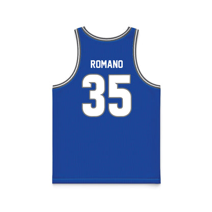 Buffalo - NCAA Men's Basketball : Evan Romano - Basketball Jersey-1