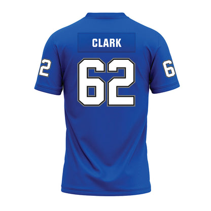 Buffalo - NCAA Football : Paul Clark - Blue Premium Football Jersey