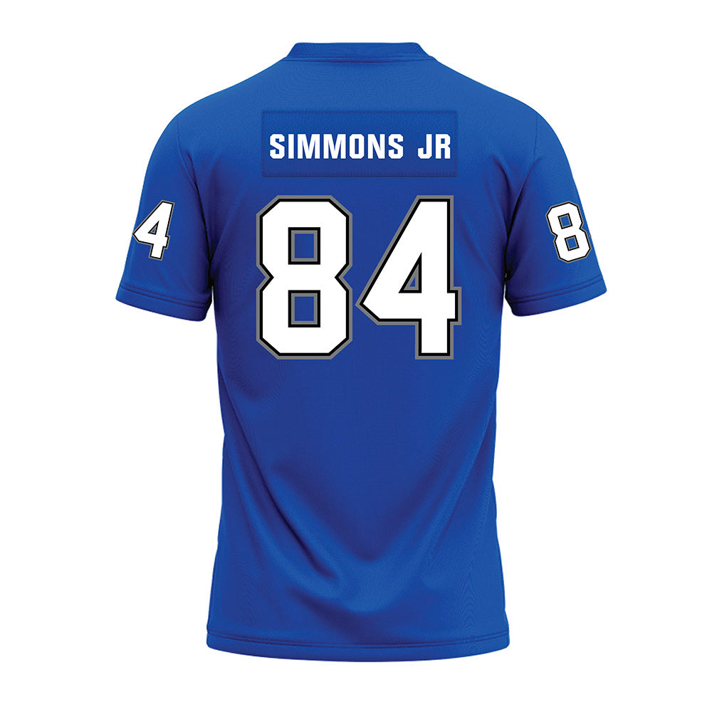 Buffalo - NCAA Football : Tyrell Simmons Jr - Blue Premium Football Jersey-1