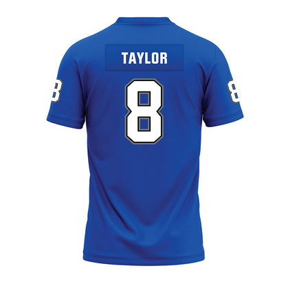 Buffalo - NCAA Football : Ramari Taylor - Blue Premium Football Jersey-1
