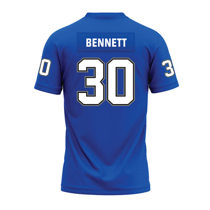 Buffalo - NCAA Football : Jacari Bennett - Blue Premium Football Jersey-1