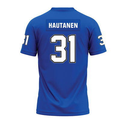 Buffalo - NCAA Football : Oliver Hautanen - Blue Premium Football Jersey-1