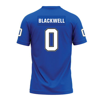 Buffalo - NCAA Football : Kobi Blackwell - Blue Premium Football Jersey-1