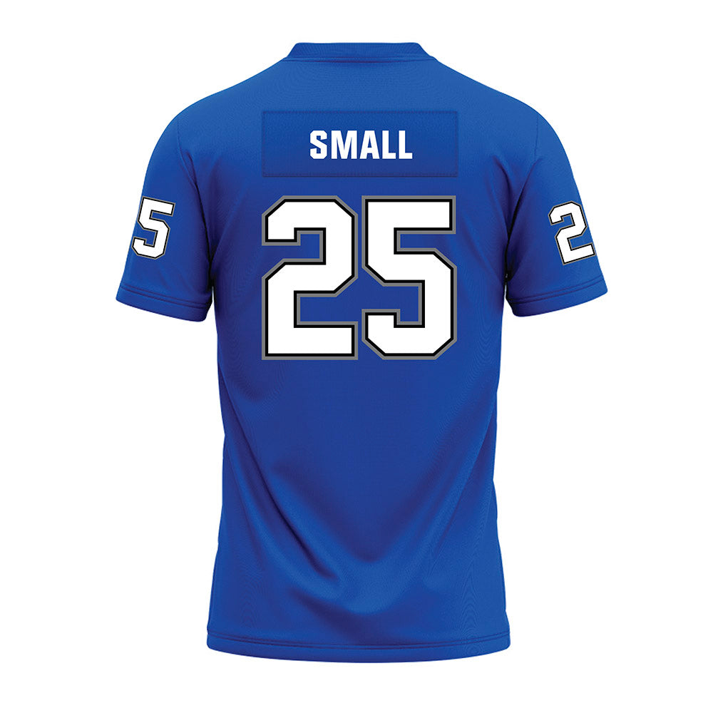 Buffalo - NCAA Football : Jackson Small - Blue Premium Football Jersey-1