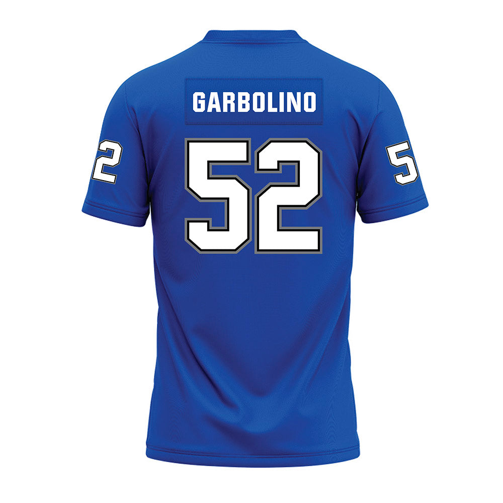 Buffalo - NCAA Football : Jack Garbolino - Blue Premium Football Jersey-1
