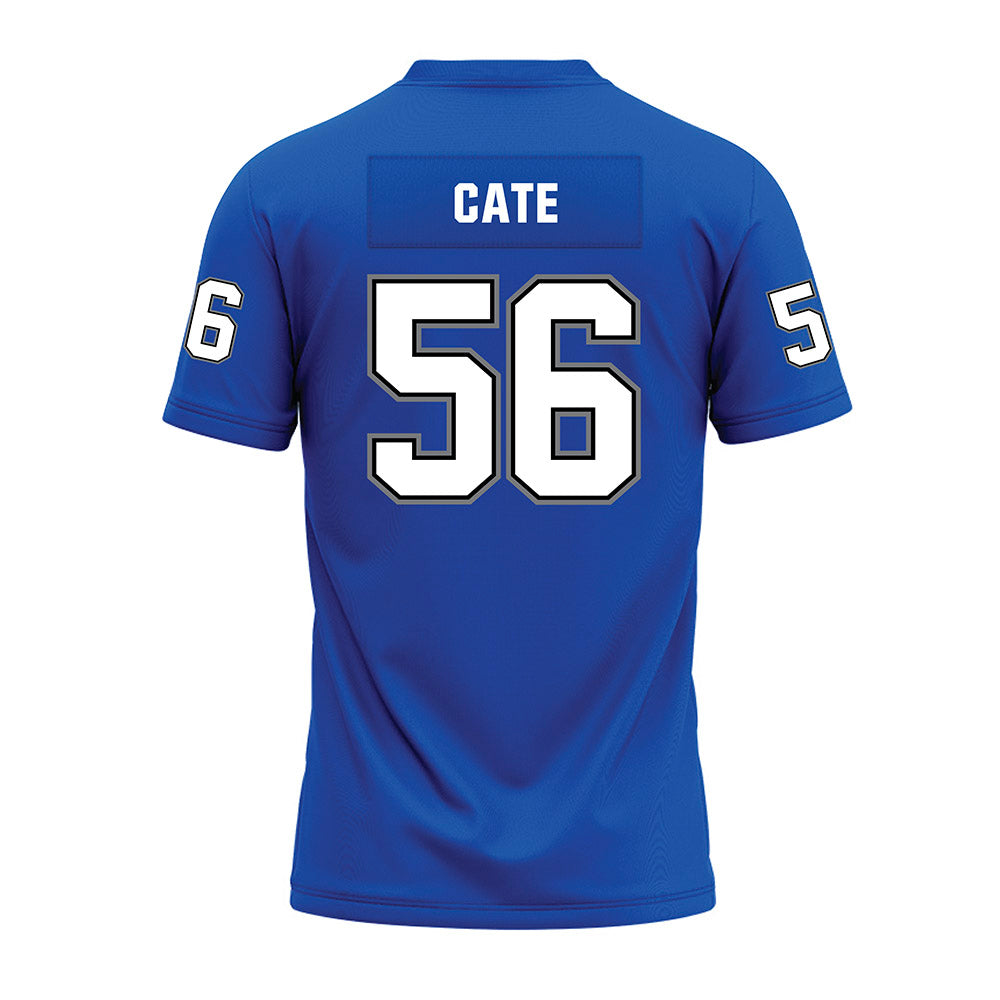 Buffalo - NCAA Football : Marco Cate - Blue Premium Football Jersey-1