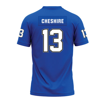 Buffalo - NCAA Football : Joey Cheshire - Blue Premium Football Jersey-1