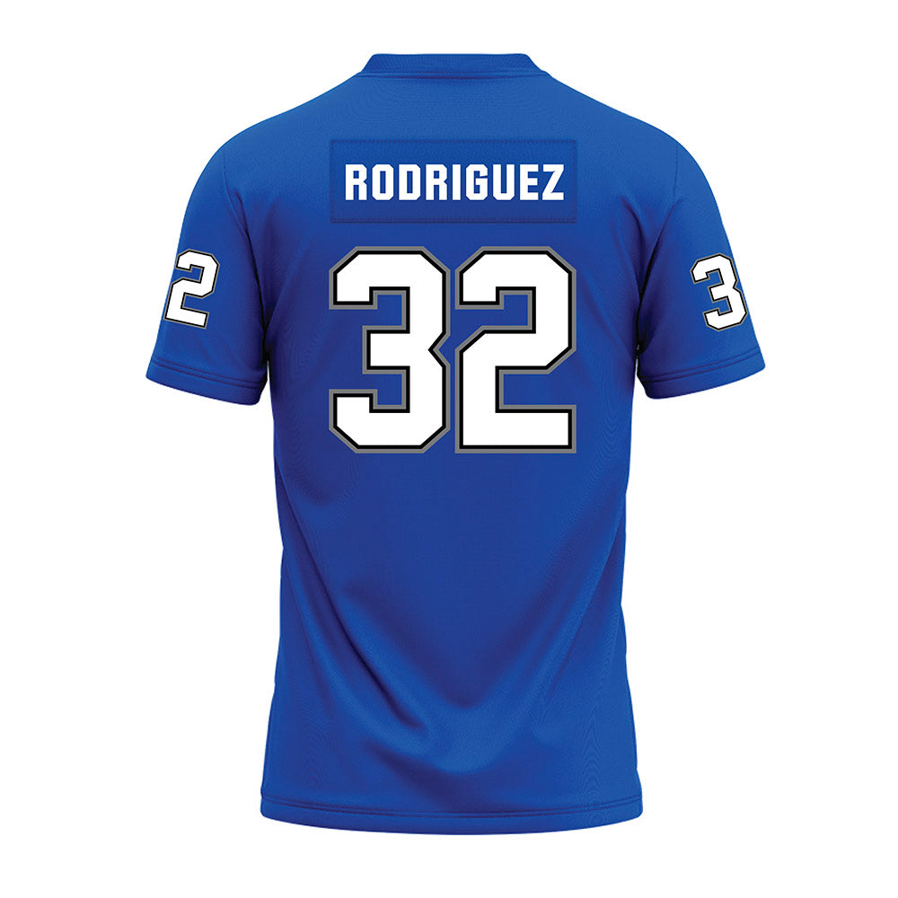 Buffalo - NCAA Football : Donovan Rodriguez - Blue Premium Football Jersey-1