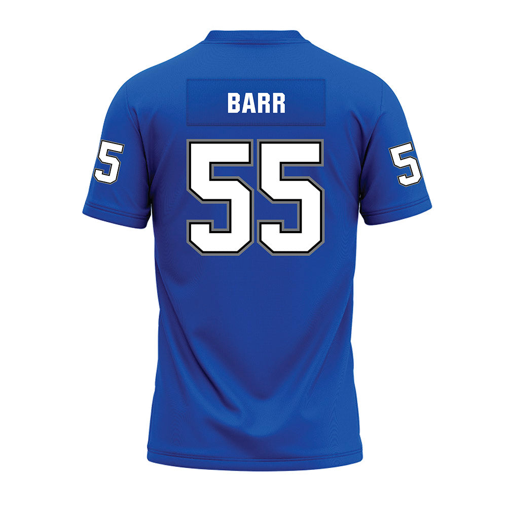 Buffalo - NCAA Football : Thomas Barr - Blue Premium Football Jersey-1