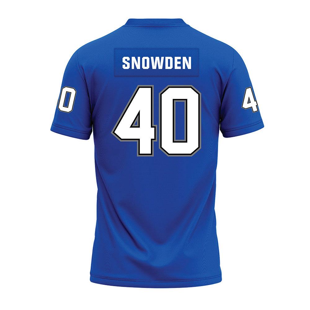 Buffalo - NCAA Football : Amari Snowden - Blue Premium Football Jersey-1