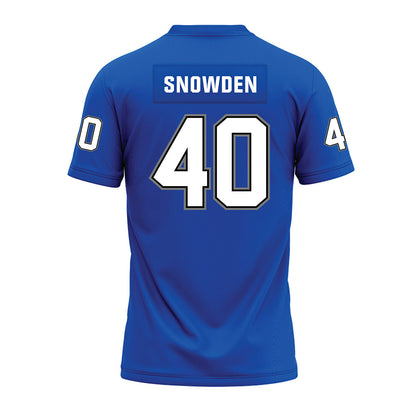 Buffalo - NCAA Football : Amari Snowden - Blue Premium Football Jersey-1