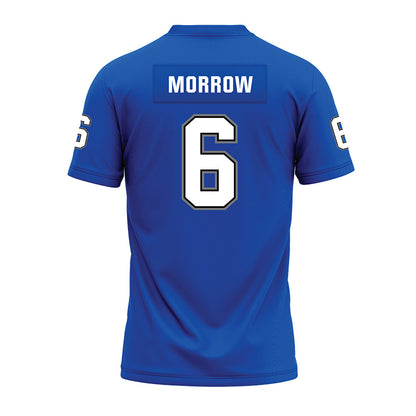 Buffalo - NCAA Football : Chance Morrow - Blue Premium Football Jersey
