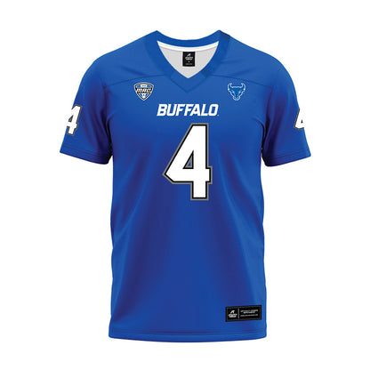 Buffalo - NCAA Football : Ronnell Davis - Blue Premium Football Jersey-0