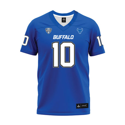 Buffalo - NCAA Football : Mark-Anthony Scott Jr - Blue Premium Football Jersey-0